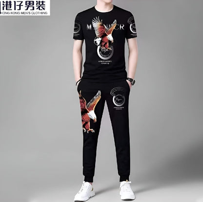 Trendy Mash T-Shirt Trouser Combo