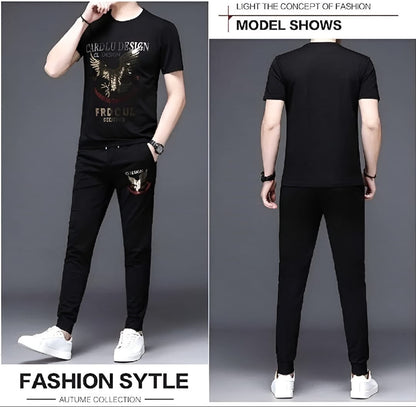 Trendy Mash T-Shirt Trouser Combo