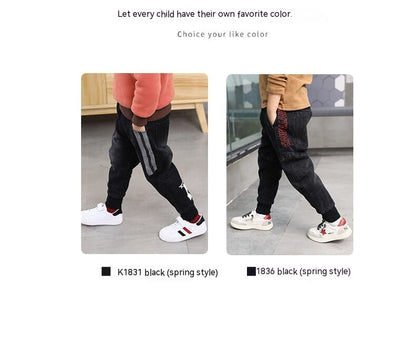 Boys' Denim Trousers Trousers Children's Clothing