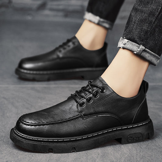 British Casual Low-top Martin Boots Leather Shoes