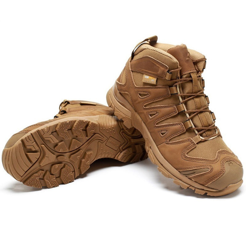 Tactical Military Boots Combat Boots Men's Mid-top Desert Boots