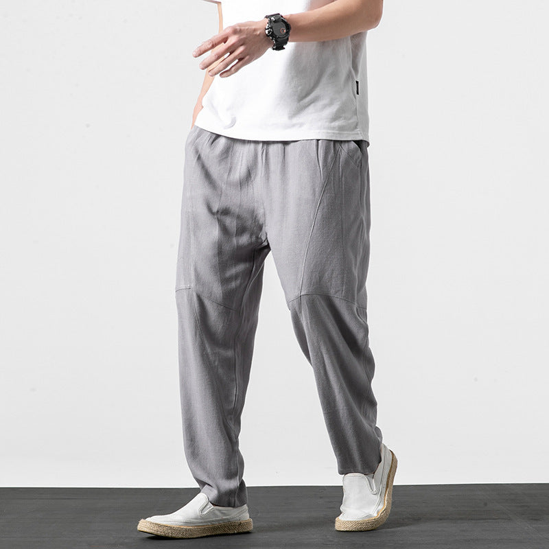 Men's Loose Fashion Polyester Harem Pants