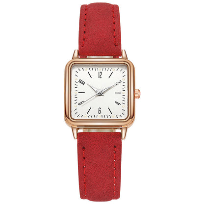 Women's Quartz Watch Luminous Small Square Digital