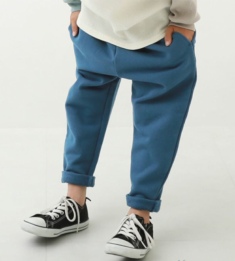 Harem Kids Pants Cotton Solid Color Commuter Boys Trousers