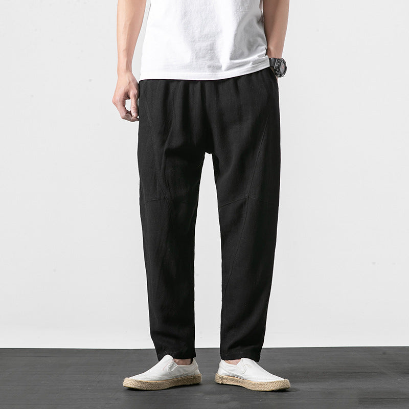 Men's Loose Fashion Polyester Harem Pants