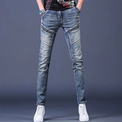 Men's Jeans Spring And Autumn Trendy All-matching