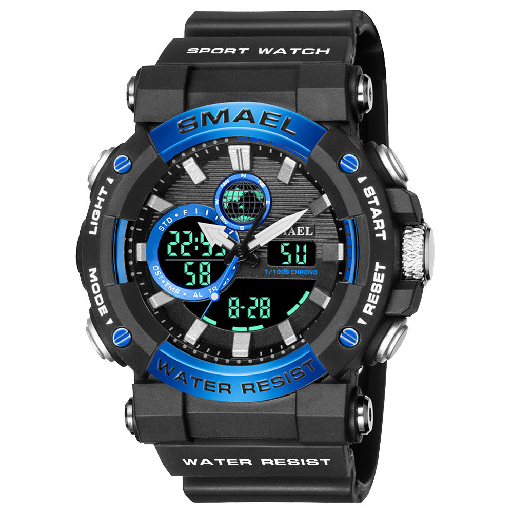 Versatile Luminous Multifunctional Waterproof Electronic Watch