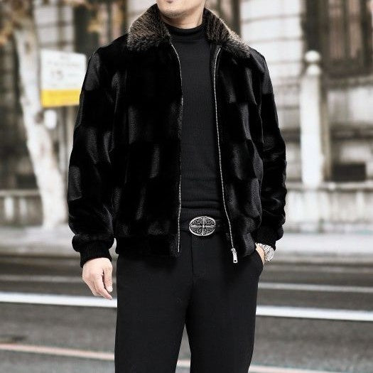 Fur Coat Men's Clothing Mink Skin