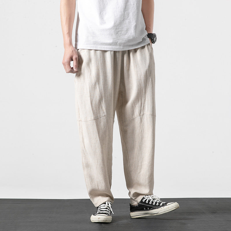 Men's Loose Fashion Polyester Harem Pants