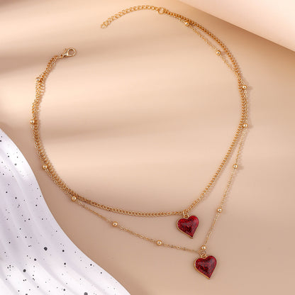 Women's Fashion Love Multi-layer Necklace