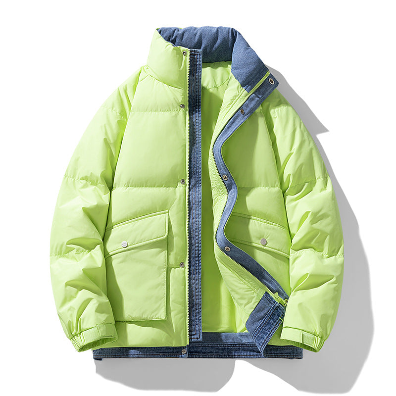 Outdoor Cold-proof Tooling Stand-up Collar Down Jacket