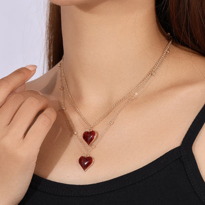 Women's Fashion Love Multi-layer Necklace