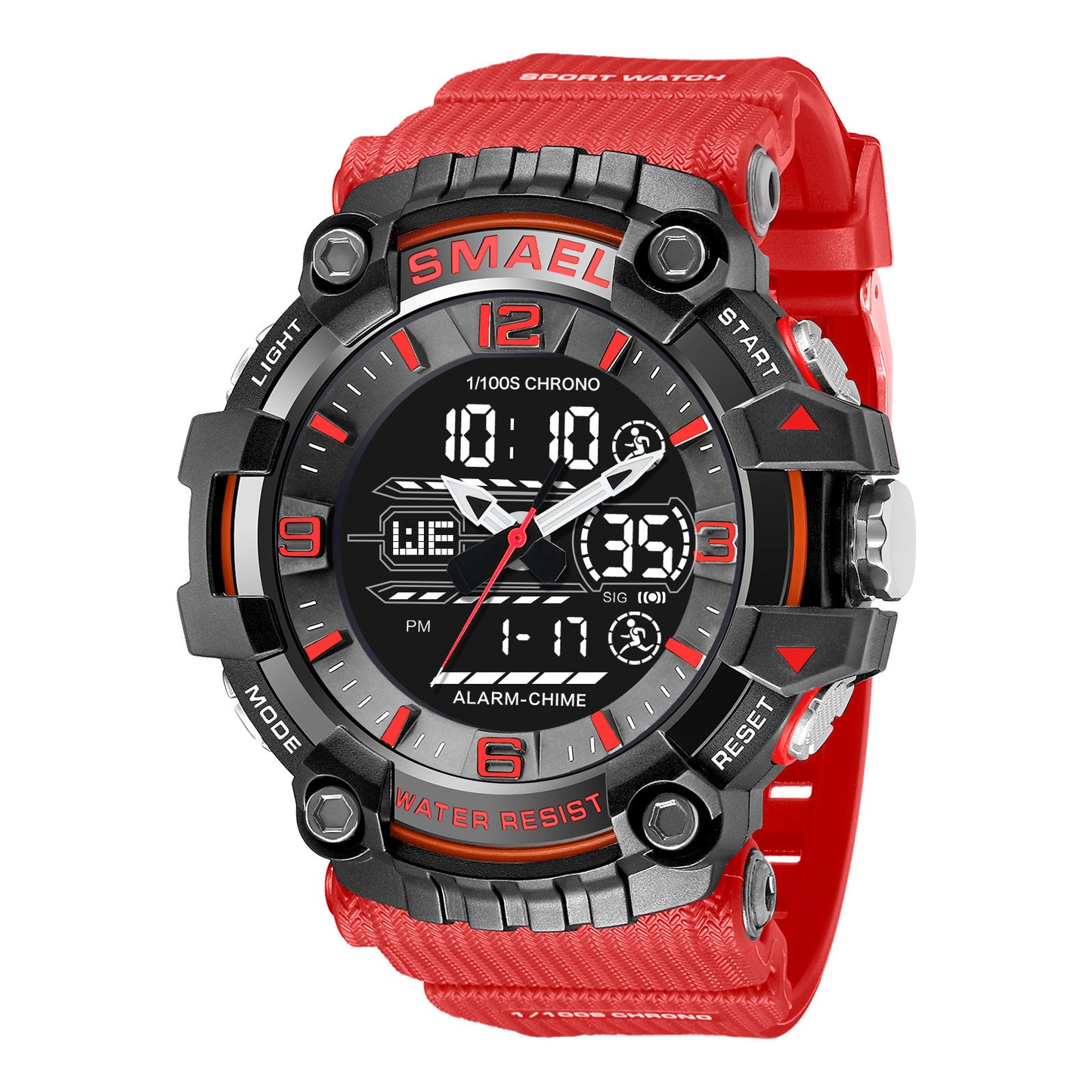 Outdoor Sports Waterproof Alarm Clock Luminous Watch