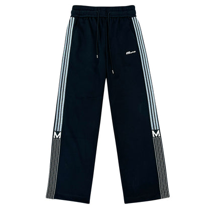 Fashion Brand Handsome Loose Straight Casual Sweatpants