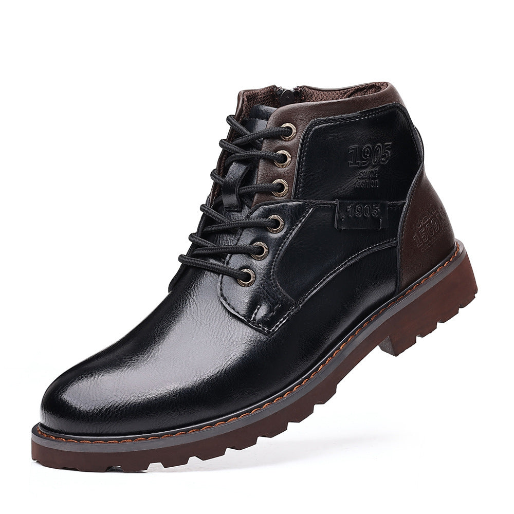 Men's Boots Motorcycle Boots Mid-calf