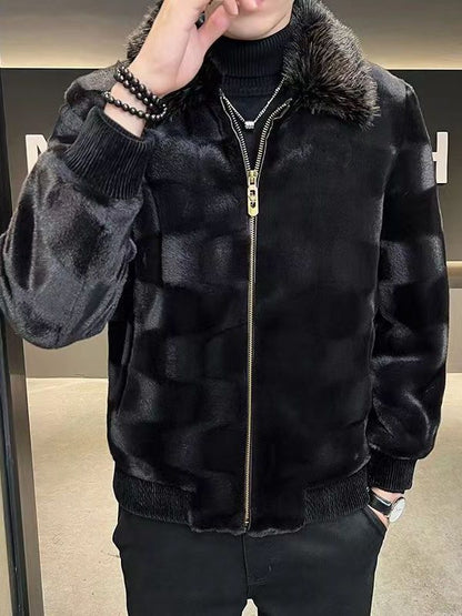 Fur Coat Men's Clothing Mink Skin