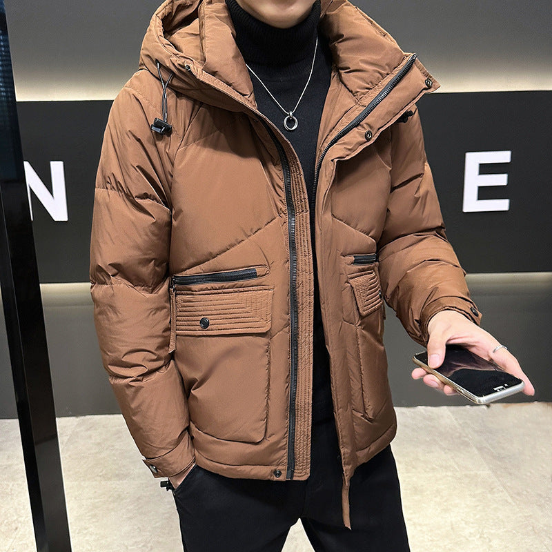 Trendy Fashion Hong Kong Style Down Jacket Coat