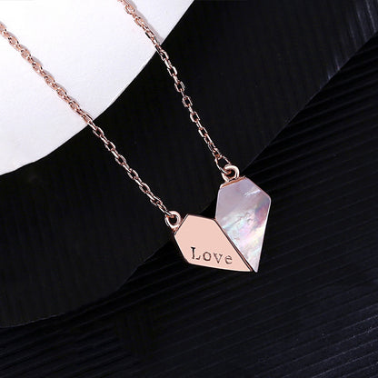 Shell Necklace S925 Silver Pendant Non-fading Necklace