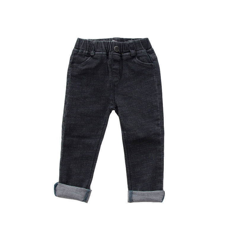 Casual Fashion Baby Stretch Vinylon Pants